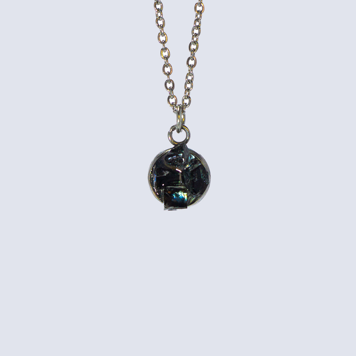 Cluster Necklace - Tiny Black Cluster Cleveland Street Glass 